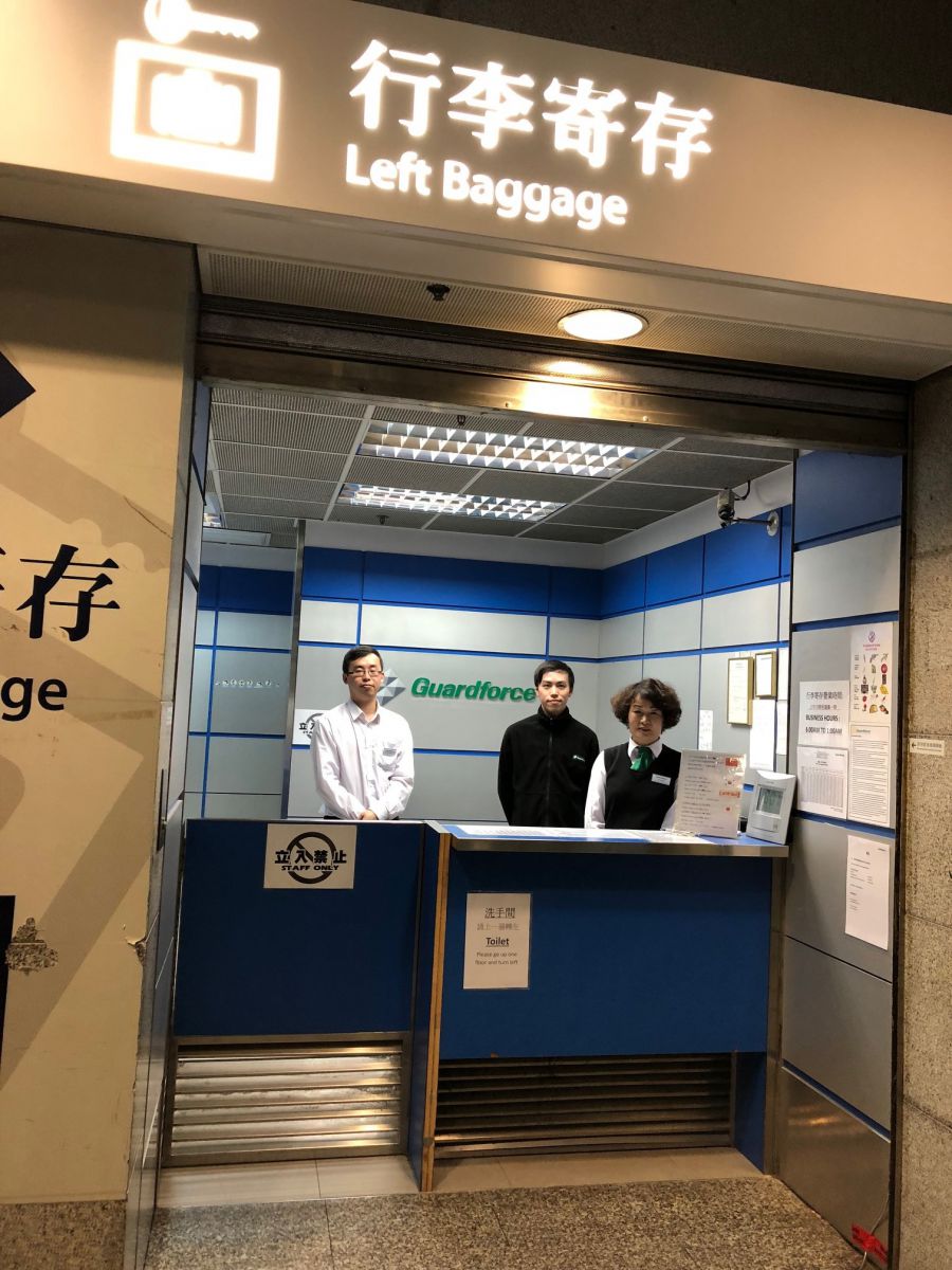 Left Baggage Storage Hong Kong Station