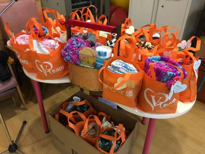 Guardforce V team gift bags