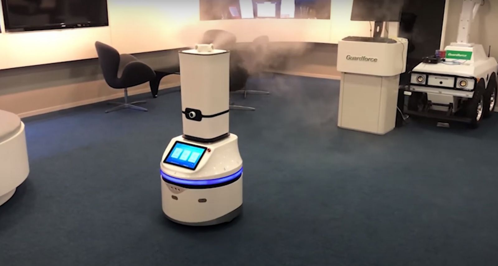 Guardforce Virusguard | disinfection robot | Guardforce Hong Kong