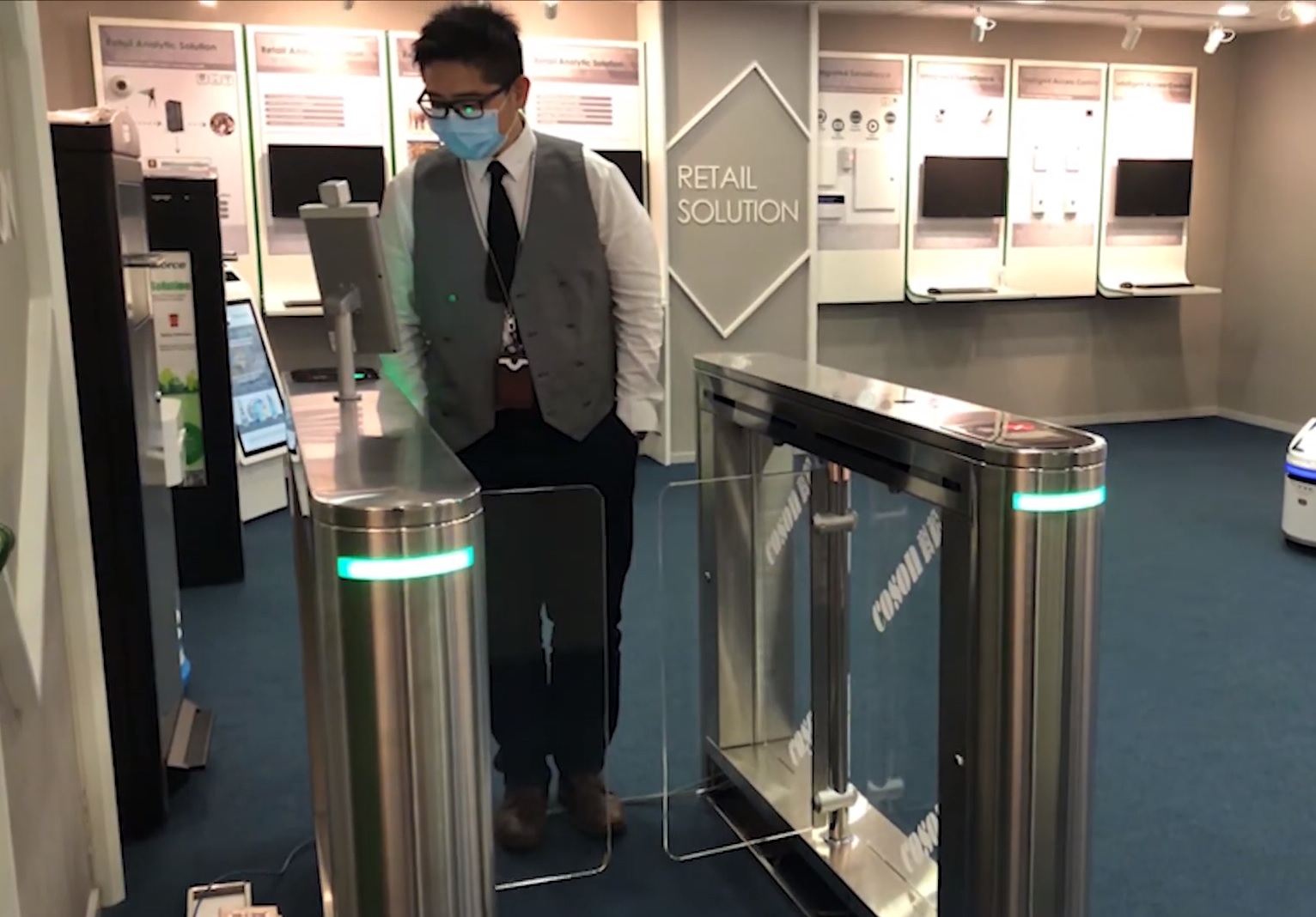 Smart FeverCheck Access Control  | Guardforce Hong Kong